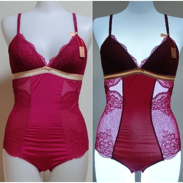 値下げ！ 【M】トリンプ シグネチャーレース　0638　ベリー　ノンワイヤーボディスーツ　5,990...
