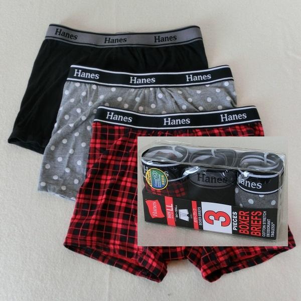 レターパックプラス520円可能 【 LL 】 Hanes ヘインズ　ボクサー　３枚セット　0766　...