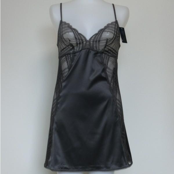 【80-75】トリンプ ESSENCE スリップ 　p1420-2・　チャコールグレー　Z9　エッセ...