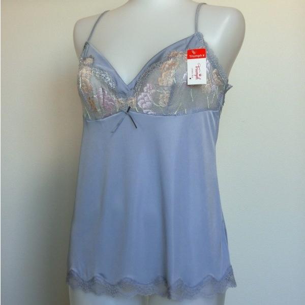 【M】トリンプ ジュエリング キャミソール 灰　☆1420-3　グレー　Z9　　TR0020 CAM...