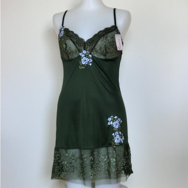 【80】トリンプ　フロラーレ 1425　モスグリーン　FL301 Slip　14,850円　FLOR...