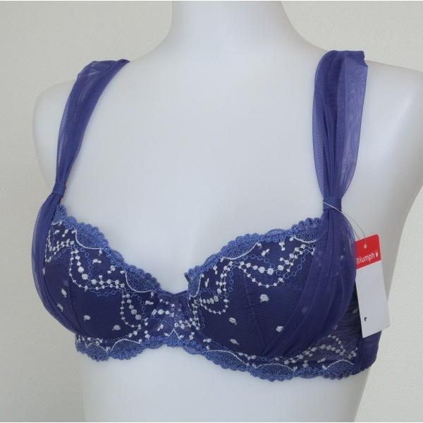 【C65】トリンプ　ブラジャー リアンセンチュールLS031　紫  3431　T27-2762 tr...