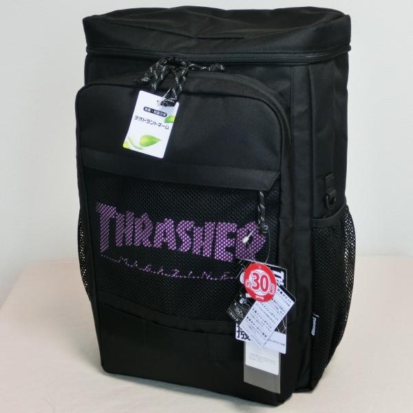 THR-238　THRASHER　スラッシャー　p8233　BK/LP　撥水バックパックリュック 　...