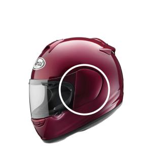 Arai 024739 SAJ HOLDER SET Royal-Red / スーパーアドシス J ホルダー