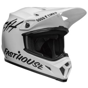 BELL オフロードヘルメット MX-9 MIPS FAST HOUSE WHITE/BLACK