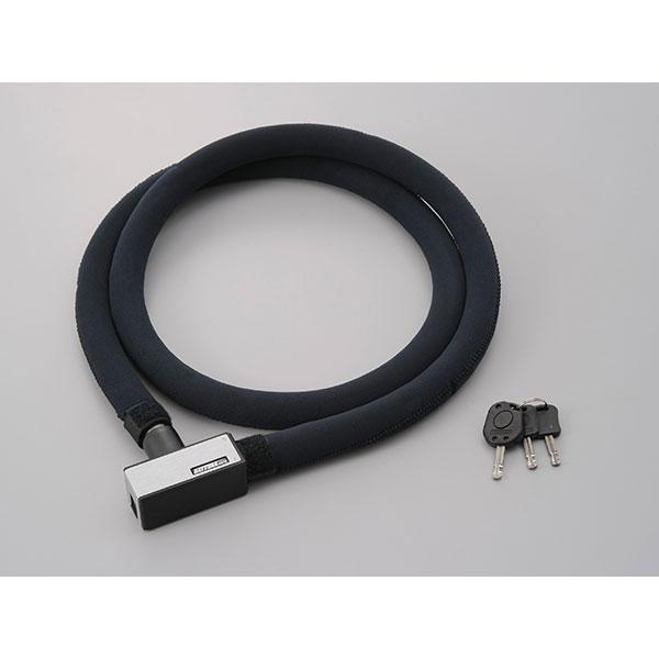 デイトナ 97662 ストロンガースチールリンクロック キーロックタイプ 1800mm シルバー