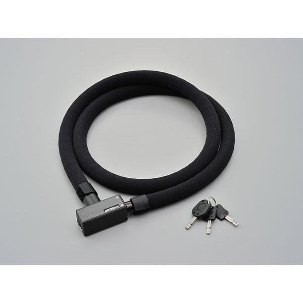 デイトナ 97663 ストロンガースチールリンクロック キーロックタイプ 1800mm ブラック