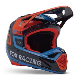 FOX オフロード　ヘルメット　V1 マットネイビー　ゴーグル FOX オフロード ヘルメット V1 マットネイビー ゴーグル FOX RACING V1