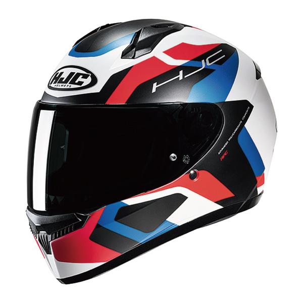 HJC HJH233 C10 TINS ティンス ブラック/レッド/ブルー フルフェイスヘルメット ...