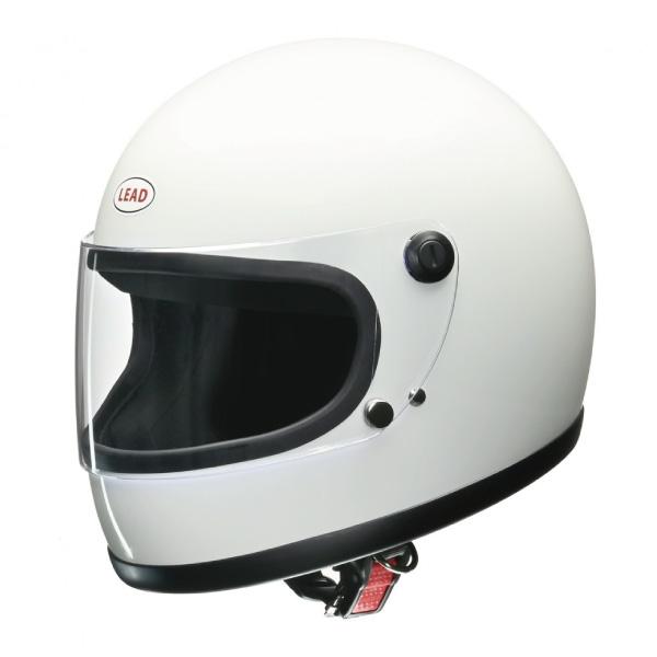 フルフェイスヘルメット RX-300R ホワイト LL(XL) リード LEAD レトロ 族ヘル
