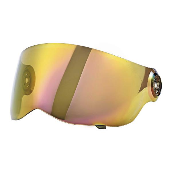 RIDEZ XX＆X用 SOLID SHIELD ヘルメットシールド （シルバーミラー/レインボーミ...