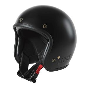 コミネ HK-195 ヘリテージ レザー ジェット ヘルメット KOMINE 01-195