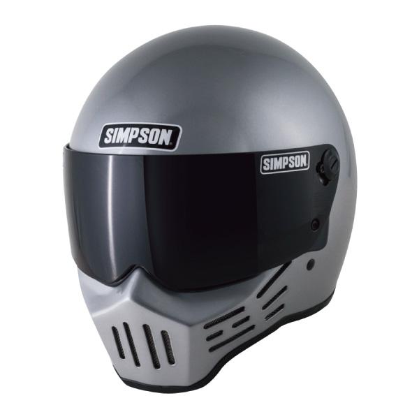 SIMPSON M30 シルバー フルフェイスヘルメット
