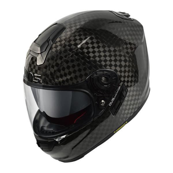 WINS A-FORCE RS 12K タイプC インナーバイザー内蔵 12Kドライカーボン フルフ...
