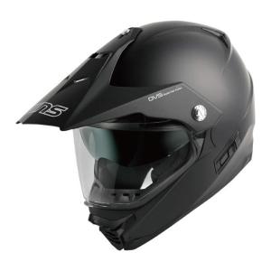 WINS X-ROAD2 / エックス ロード2 インナーバイザー付きデュアルパーパスヘルメット M25.マットブラック