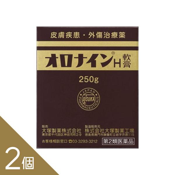 2個セット『オロナインH軟膏 250g』大塚製薬　ひび あかぎれ きりきず すり傷 軽いやけど【第2...