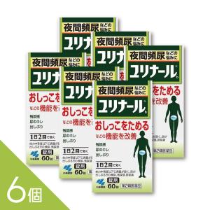 【6個】『ユリナールb 60錠』冬の尿漏れ 生薬配合の排尿トラブル対応・頻尿に悩む方に【第2類医薬品】｜インディアン・シーディ薬局