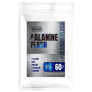『β-アラニン フラッシュ60粒』 サプリ シトルリン アルギニン クレアチン トレーニングを頑張る方に アクティブな毎日をサポート サプリメント