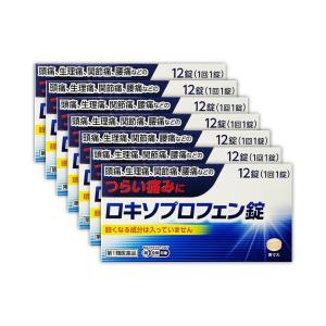 【ゆうパケット便・送料無料】【7個セット】【痛み止め】『ロキソプロフェン錠 クニヒロ 12錠』【税制対象商品】【ロキソニンＳと同じ成分】【第1類医薬品】