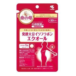 小林製薬 エクオール 30粒  命の母 発酵大豆イソフラボン