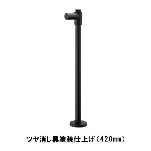 ストレート形止水栓 レトロ （バルブ型ハンドル）レッド ストレート止