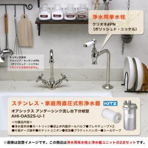 ビルトイン浄水器 浄水専用単水栓付き 2点セッ...の詳細画像1