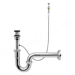 【新品未使用】TOTO排水金具 TLDP2105JA 32mm・Pトラップ TLDP2105JA]TOTO 洗面器用排水金具 32mm Pトラップ ワンプッシュなし