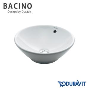 輸入洗面器 DURAVIT 置き型洗面器 #DU-0325420000 BACINOバッキーノ ドイツ製の丸型洗面ボウル｜papasalada