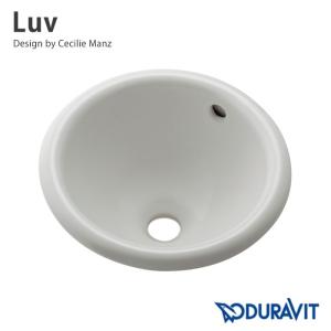 輸入洗面器 DURAVIT 埋め込み型 手洗器 #DU-0473340031 ドイツ製 丸型洗面ボウル｜papasalada