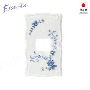 E231010 おしゃれ スイッチカバー スイッチプレート Essence オールドイングランド（１口） メール便発送｜papasalada