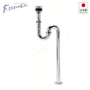 床排水 排水金具 25mm アフレなし 丸鉢付Sトラップ クロム EP17110 essence エッセンス 手洗い器 手洗器｜papasalada