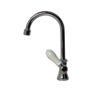 蛇口 おしゃれ 可愛い 単水栓 ピヴォスワン水栓 レバーハンドル