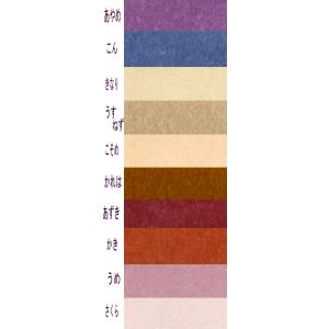 里紙70ｋ 共用紙 A4 1枚 あやめ〜さくら