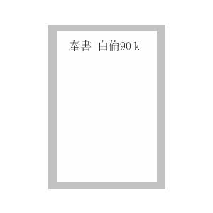 OA和紙 奉書紙 白倫90k 共用紙 A3ノビ 100枚｜paper-m