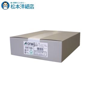 エーワン A-one 紙の専門店 松本洋紙店 パソコン＆ワープロラベル RICOH 500シート 28726 印刷紙 印刷用紙