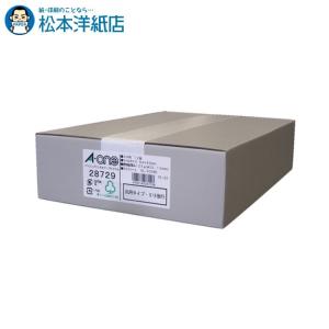 エーワン A-one 紙の専門店 松本洋紙店 パソコン＆ワープロラベル 汎用ミリ 500シート 28729 印刷紙 印刷用紙