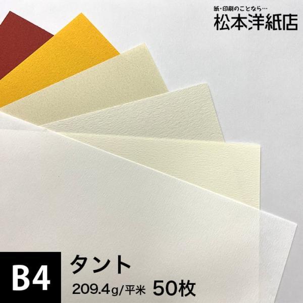 タント 209.4g/平米 B4サイズ：50枚