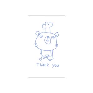 活版ミニメッセージカード Inukun Thank You 水色 100枚 送料無料 印刷紙 印刷用紙 松本洋紙店 Letterpress Inu04nc 0100 松本洋紙店 通販 Yahoo ショッピング