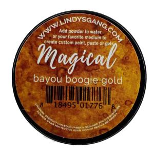 【LINDY'S STAMP GANG 】マジカルパウダー　単品　Bayou Boogie Gold Magical Jar　1カラー　バイユー・ブギー・ゴールド・マジカル・ジャー｜papercraft-tommysuzy