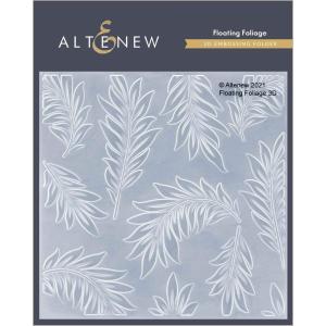 3Dエンボスホルダー Floating Foliage 3D Embossing Folder エンボスフォルダー エンボスホルダ 葉っぱ リーフ