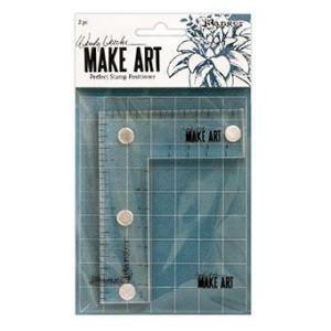 Wendy Vecchi MAKE ART Perfect Stamp Positioner Set - WVA69119　�