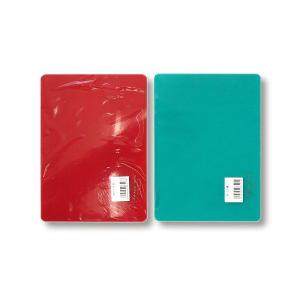 共栄プラスチック 暗記機能付き 色透明下敷 A5 文房具 文具 下敷き 赤