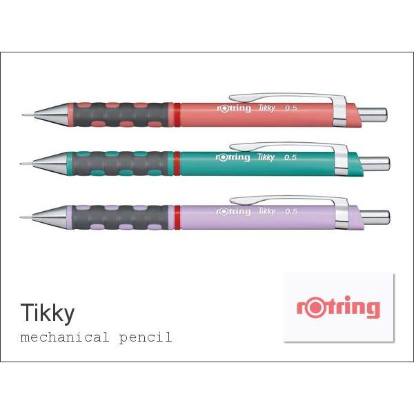 rotring　ロットリング　Tikky　ティッキー　製図用シャープペンシル　新色3色から　ポスト投...