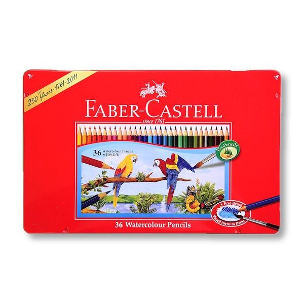 FABER-CASTELL ファーバーカステル　水彩色鉛筆　36色セット　ポスト投函配送対応
