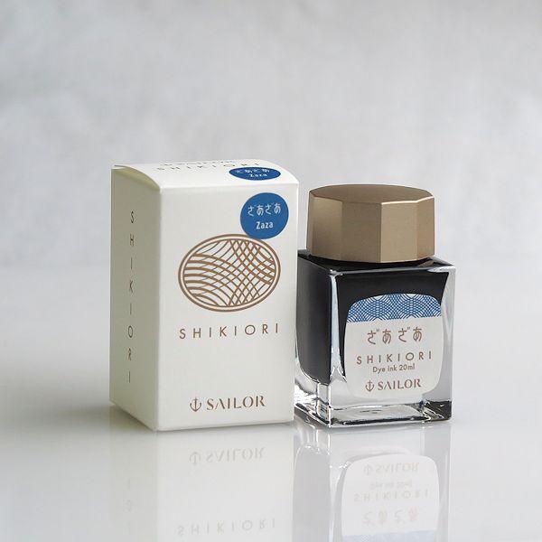 SAILOR   セーラー　四季織 SHIKIORI　ざあざあ　雨音シリーズ・ボトルインク 20ml