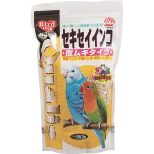 鳥用フード 3758 ペッズイシバシ クオリス セキセイインコ 皮ムキタイプ 550g×15セット（8.25kg）｜paphilus