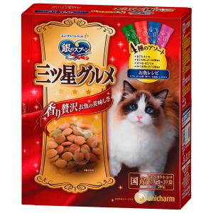 猫エサ ドライフード 三ツ星グルメ ちゅーる シーバメディファス 18点 銀のスプーン 猫ドライフード 7649 ユニ・チャーム 銀のスプーン三ツ星