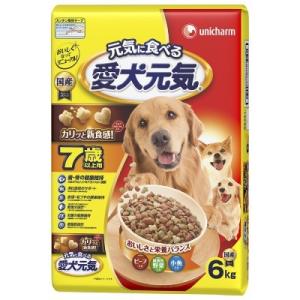 愛犬元気 犬ドライフード 5818 ユニ・チャーム 7歳以上用 ビーフ