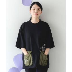 iS ScoLar 552267：花瓶柄シフォン切替プルオーバー スカラー ScoLar 花瓶柄シフォン切替プルオーバー （ピンク