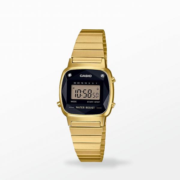 【CASIO カシオ】腕時計 チープカシオ レディース CASIOスタンダード LA670WGAD-...